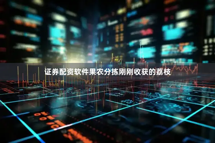 证券配资软件果农分拣刚刚收获的荔枝